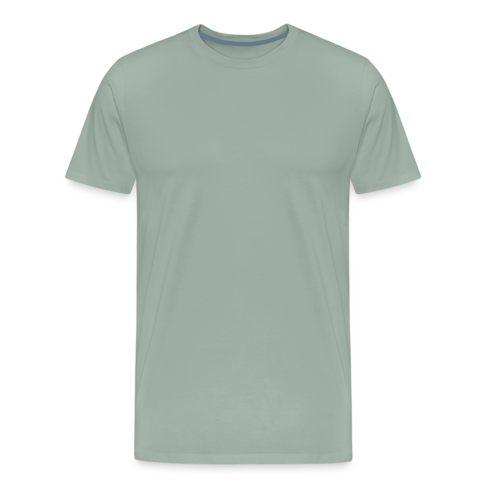 Premium T-Skjorte | Menn - steel green