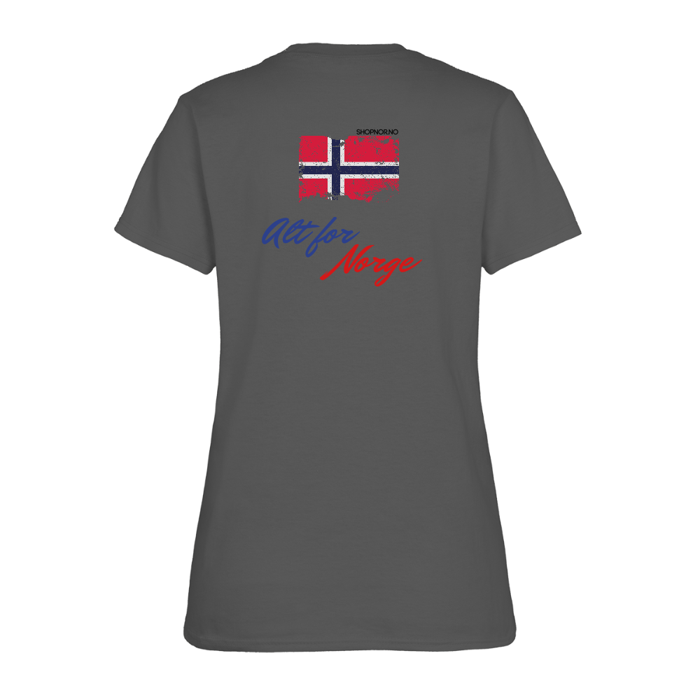 T-skjorte | Kvinner - charcoal