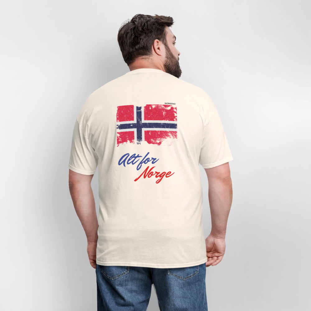 Unisex Klassisk T-skjorte - natural