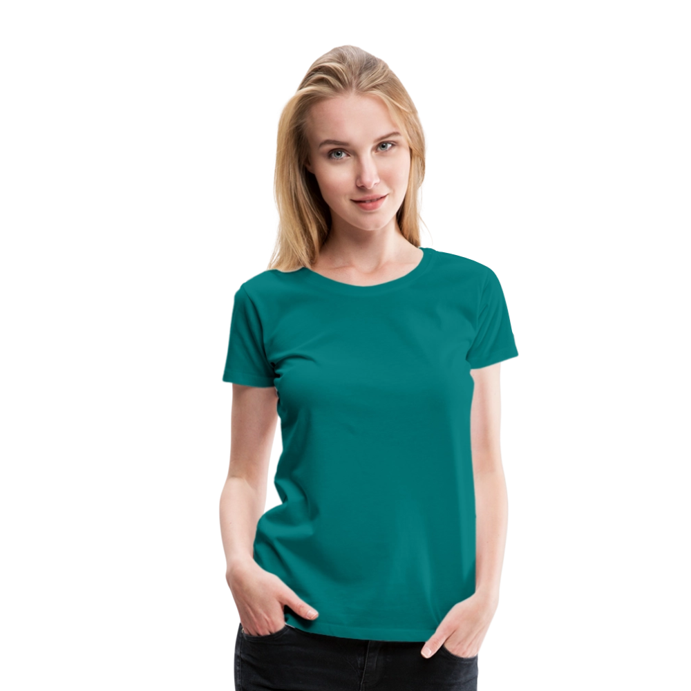 Premium T-Skjorte | Kvinner - teal