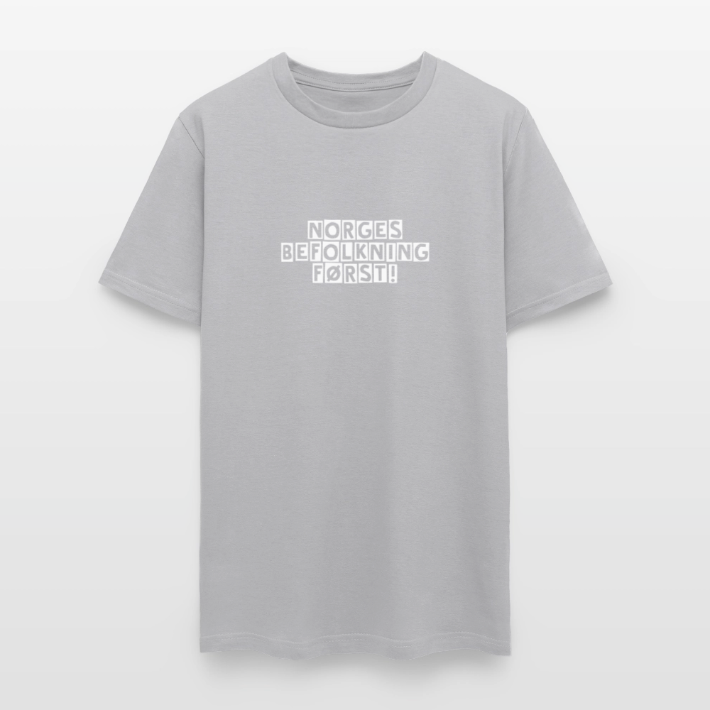 Unisex Klassisk T-skjorte - gravel 