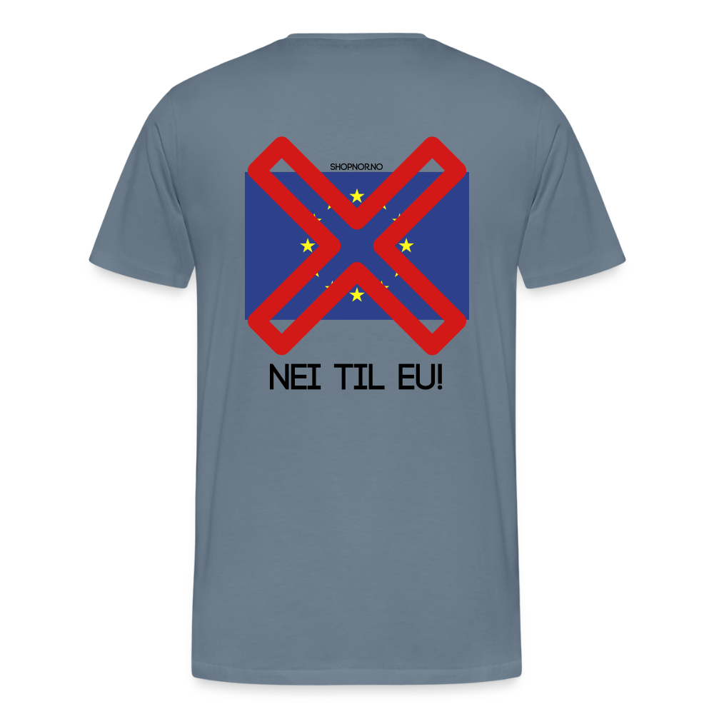 Premium T-Skjorte | Menn - steel blue
