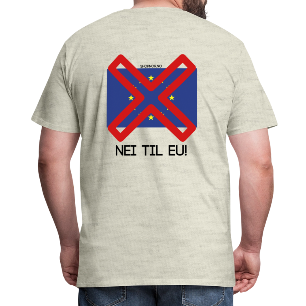 Premium T-Skjorte | Menn - heather oatmeal
