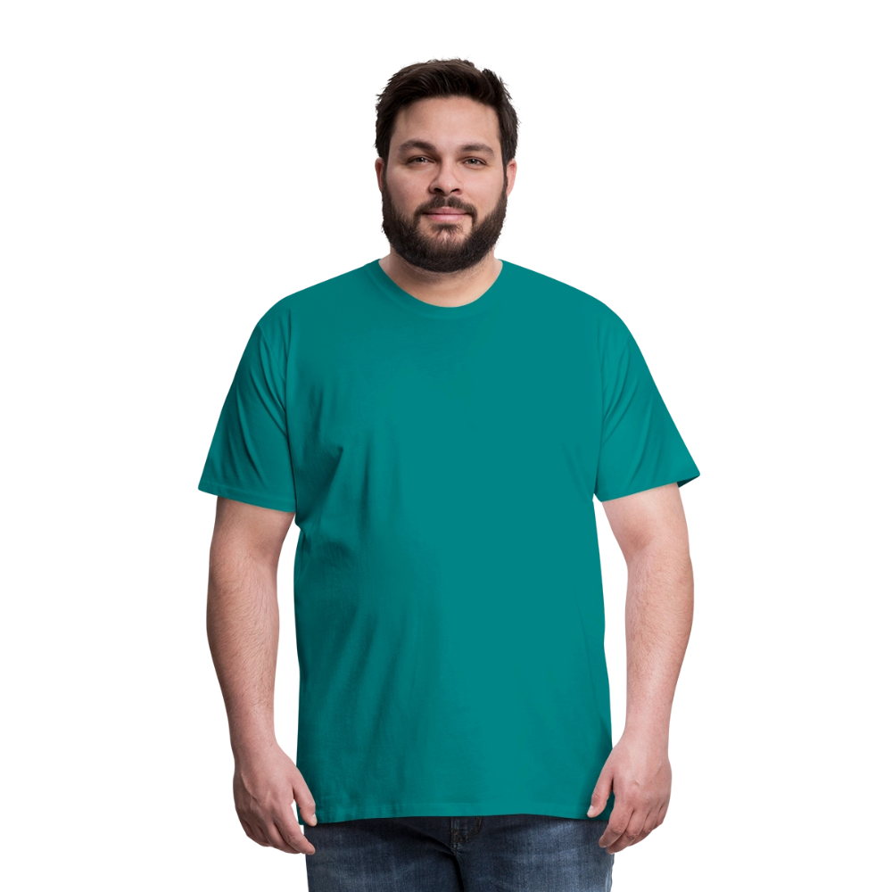 Premium T-Skjorte | Menn - teal