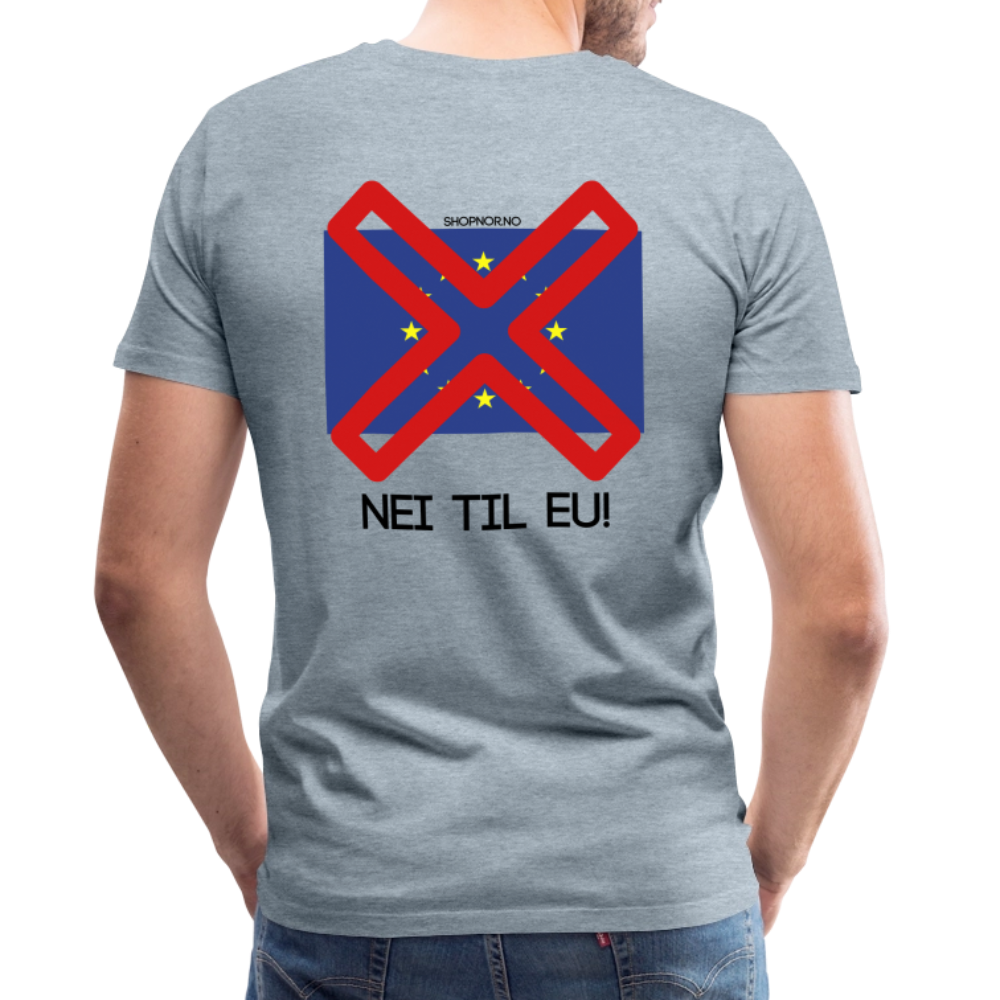 Premium T-Skjorte | Menn - heather ice blue