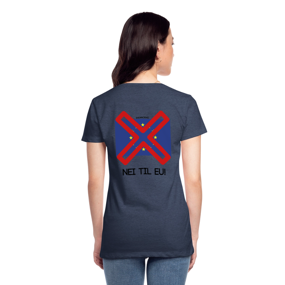 Premium T-Skjorte | Kvinner - heather blue