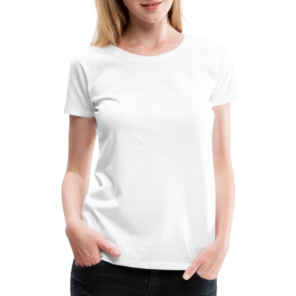Premium T-Skjorte | Kvinner - white