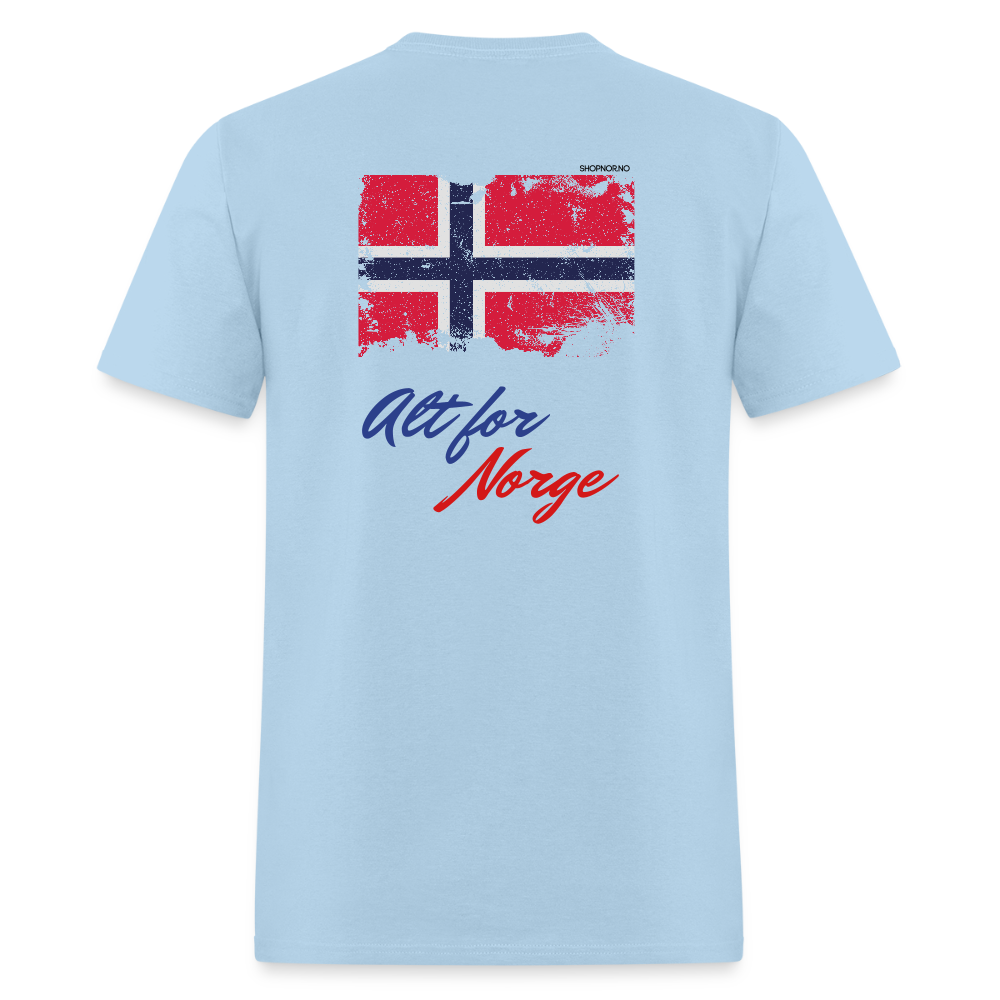 Unisex Klassisk T-skjorte - powder blue