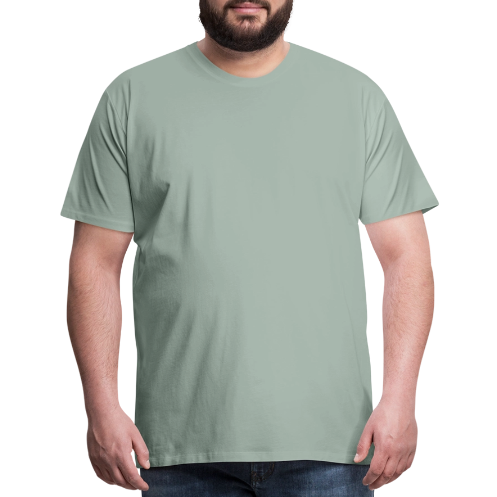 Premium T-Skjorte | Menn - steel green