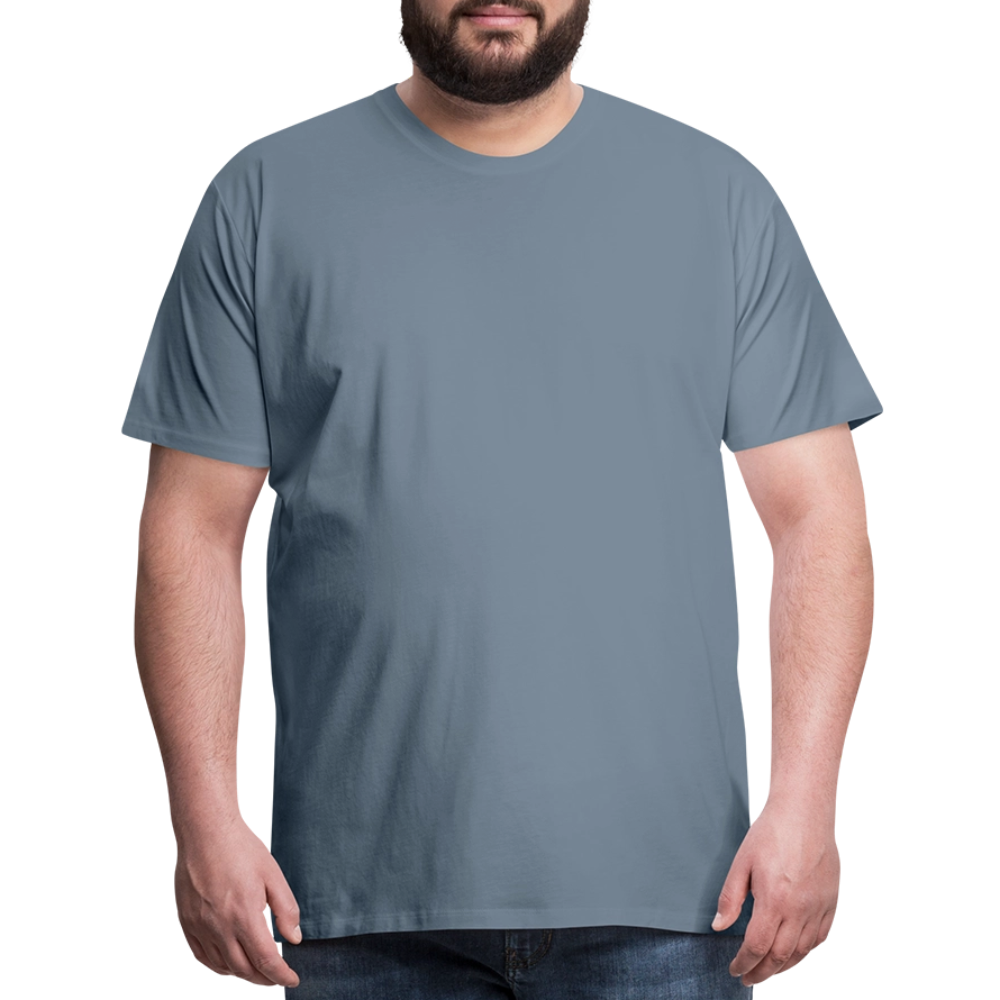 Premium T-Skjorte | Menn - steel blue