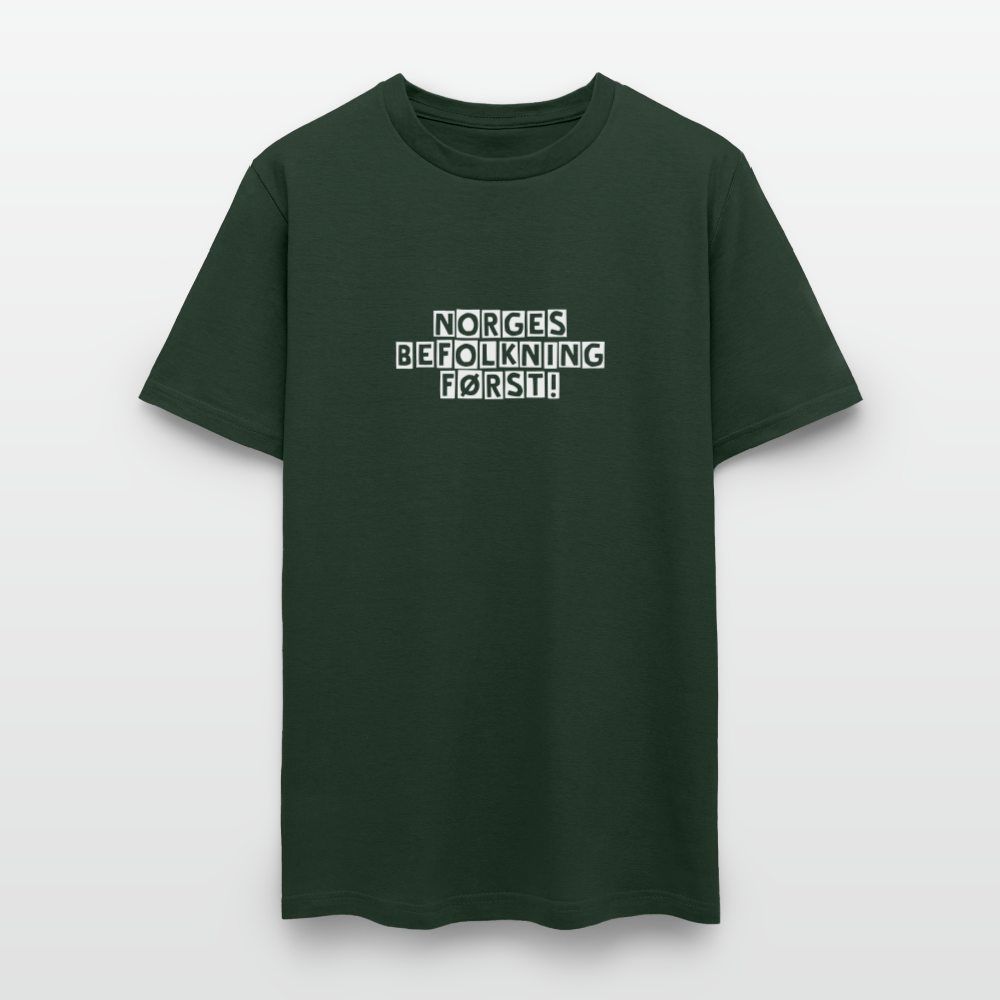 Unisex Klassisk T-skjorte - forest green