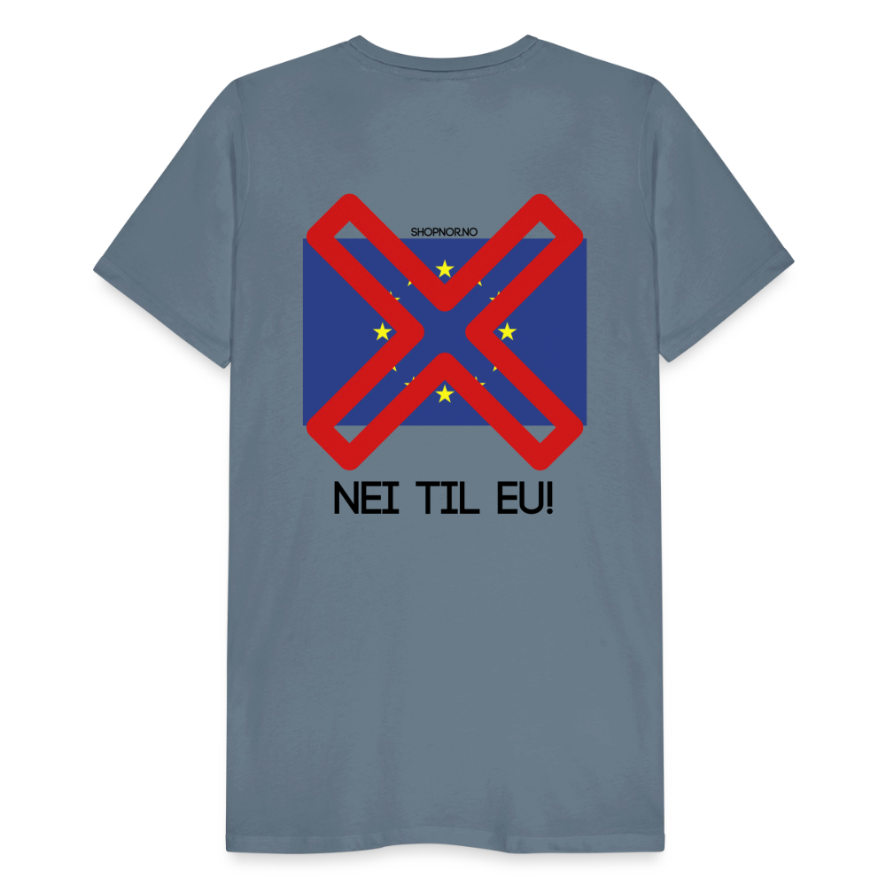 Premium T-Skjorte | Menn - steel blue