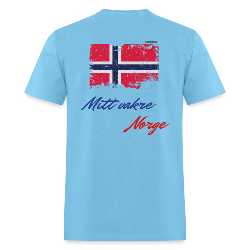 Unisex Klassisk T-skjorte - aquatic blue