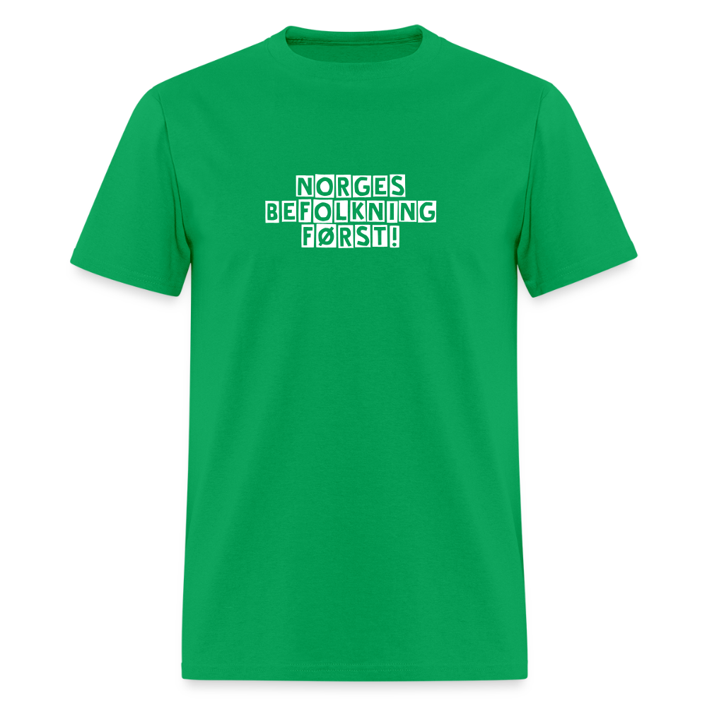 Unisex Klassisk T-skjorte - bright green