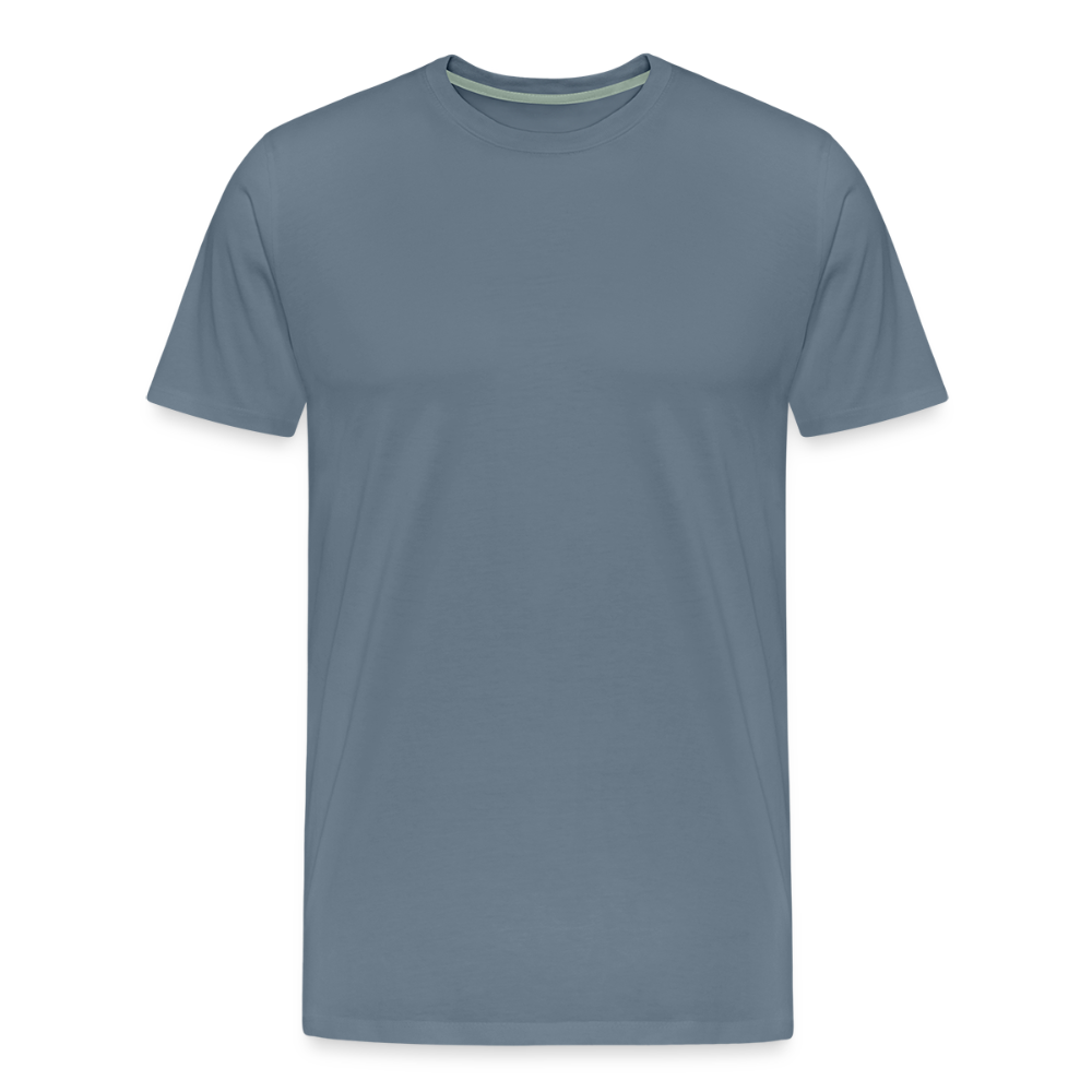 Premium T-Skjorte | Menn - steel blue