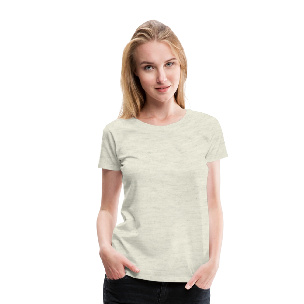 Premium T-Skjorte | Kvinner - heather oatmeal