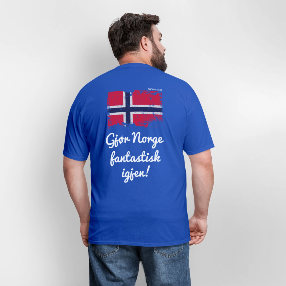 Unisex Klassisk T-skjorte - royal blue