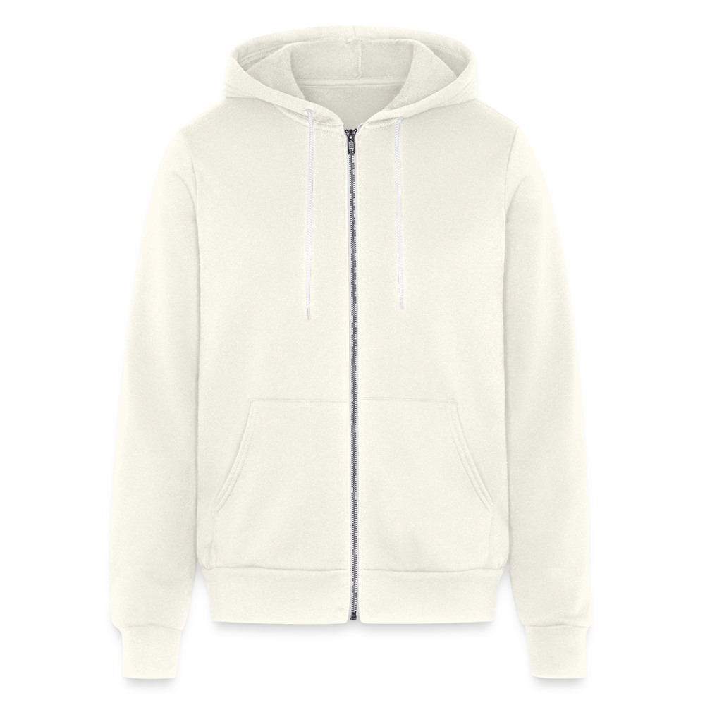 Bella + Canvas Unisex Full Hoodie - vintage white