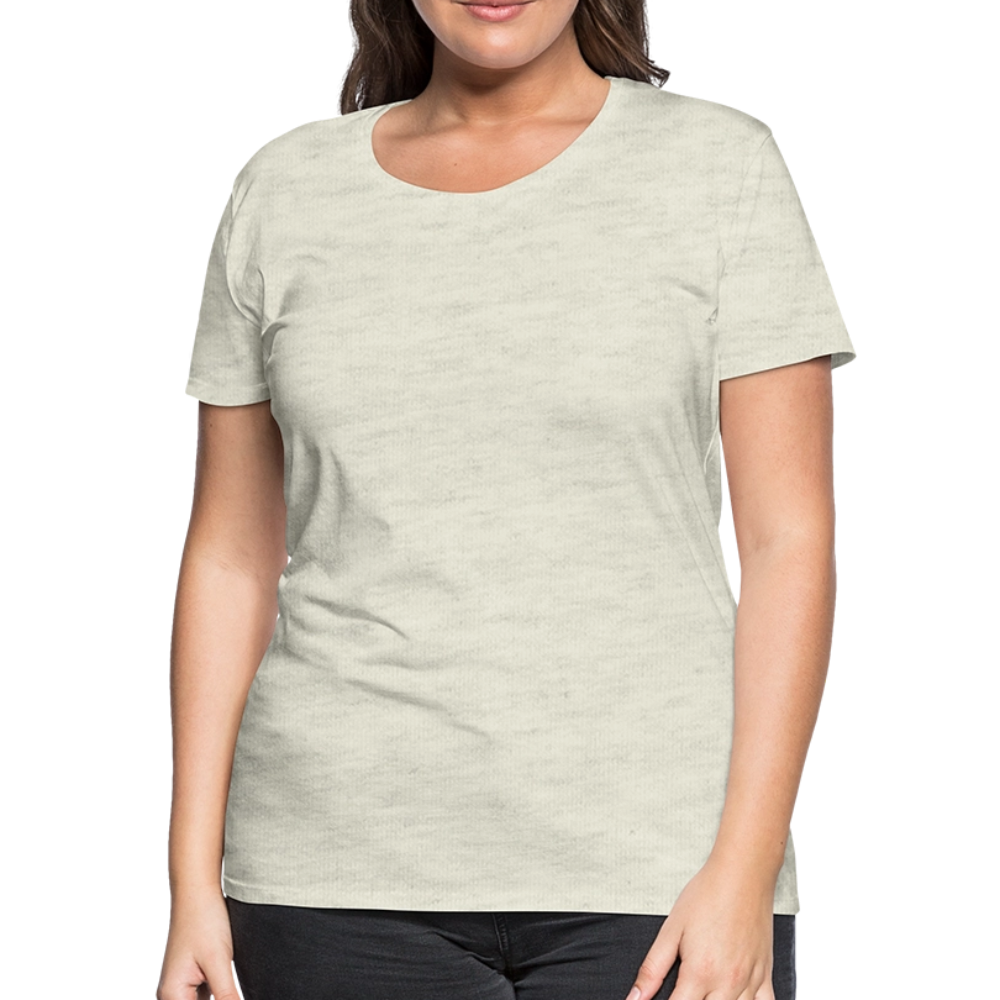 Premium T-Skjorte | Kvinner - heather oatmeal