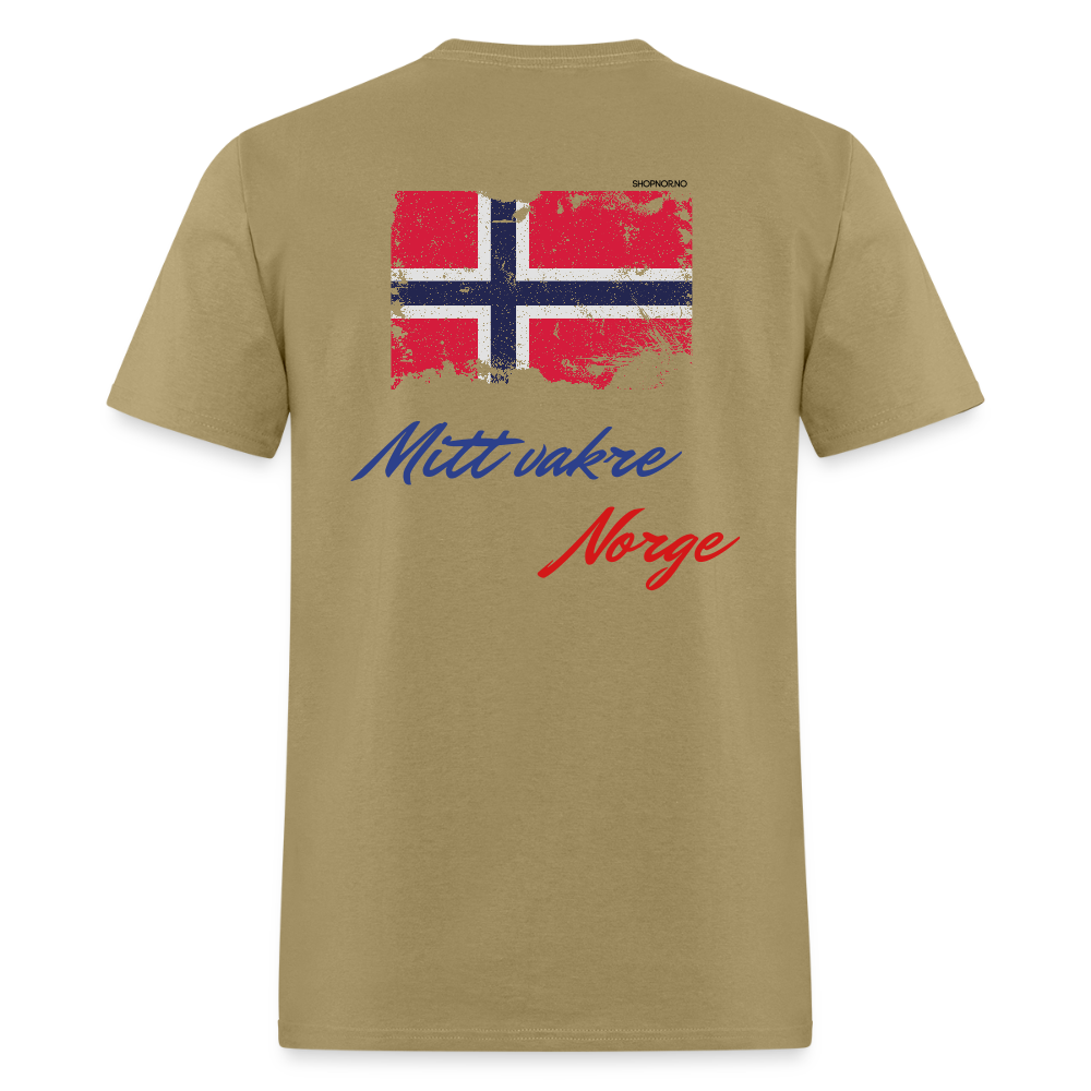 Unisex Klassisk T-skjorte - khaki