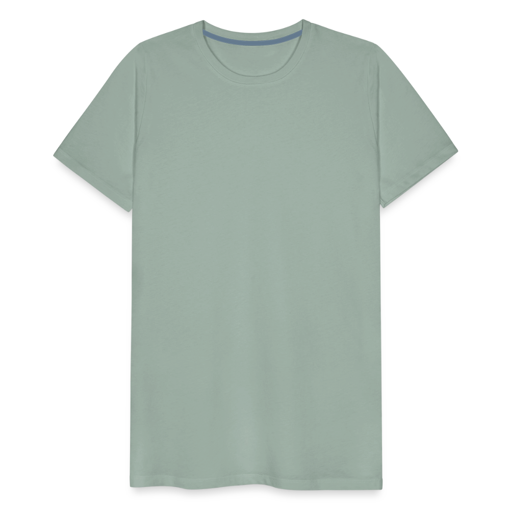 Premium T-Skjorte | Menn - steel green
