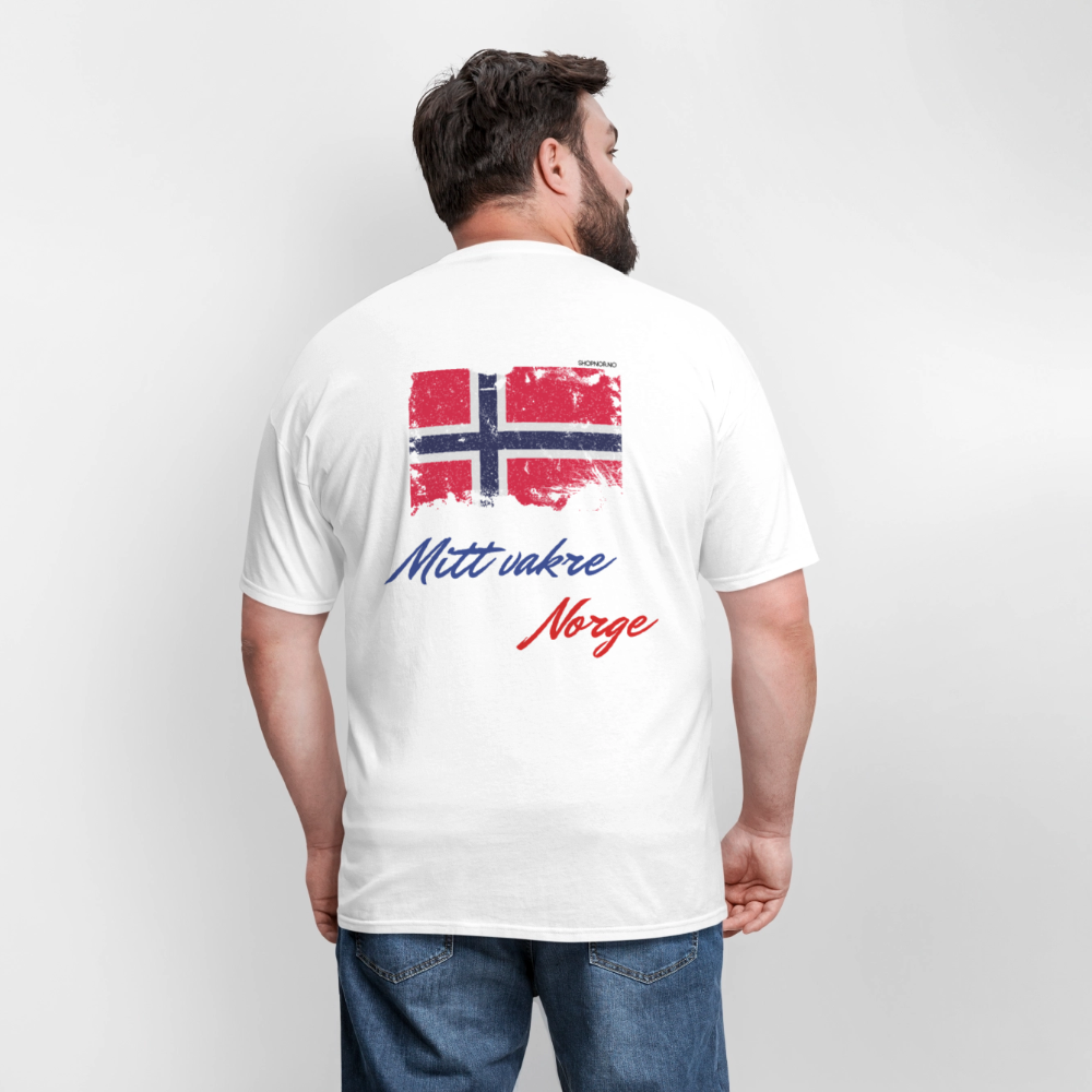 Unisex Klassisk T-skjorte - white