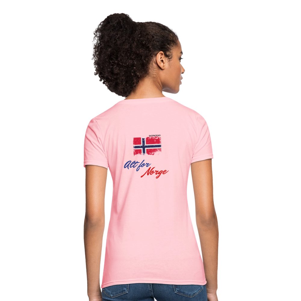 T-skjorte | Kvinner - pink
