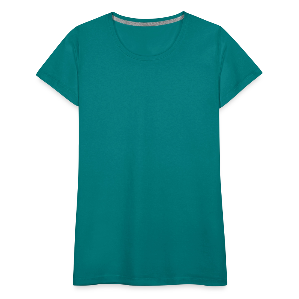 Premium T-Skjorte | Kvinner - teal