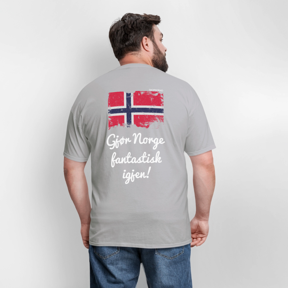 Unisex Klassisk T-skjorte - gravel 