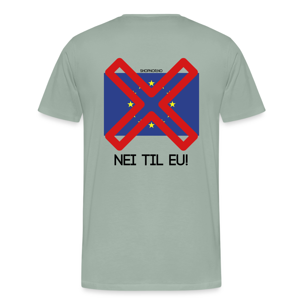 Premium T-Skjorte | Menn - steel green
