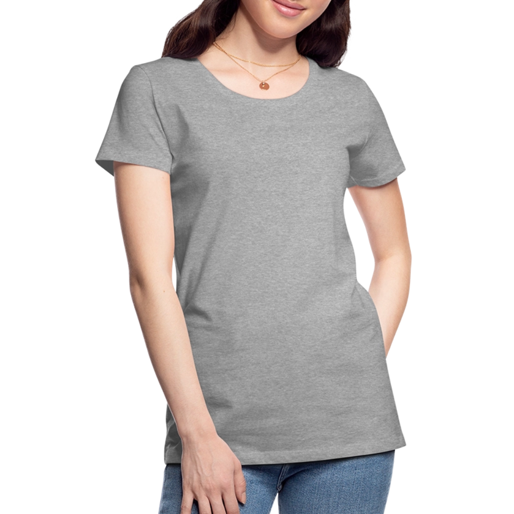 Premium T-Skjorte | Kvinner - heather gray