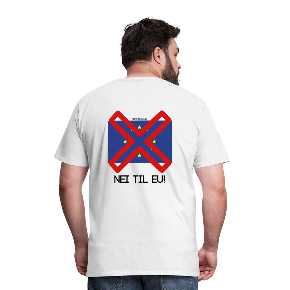 Premium T-Skjorte | Menn - white