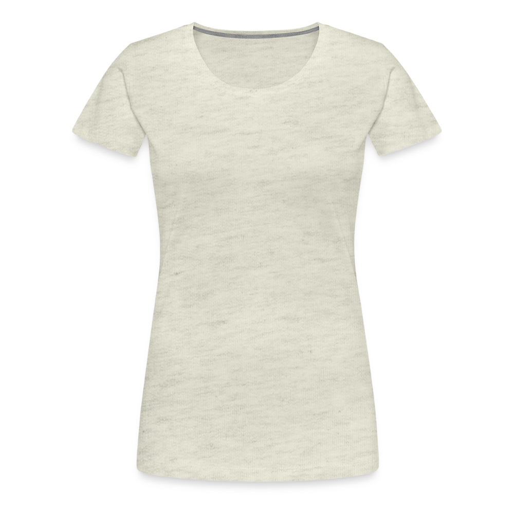 Premium T-Skjorte | Kvinner - heather oatmeal