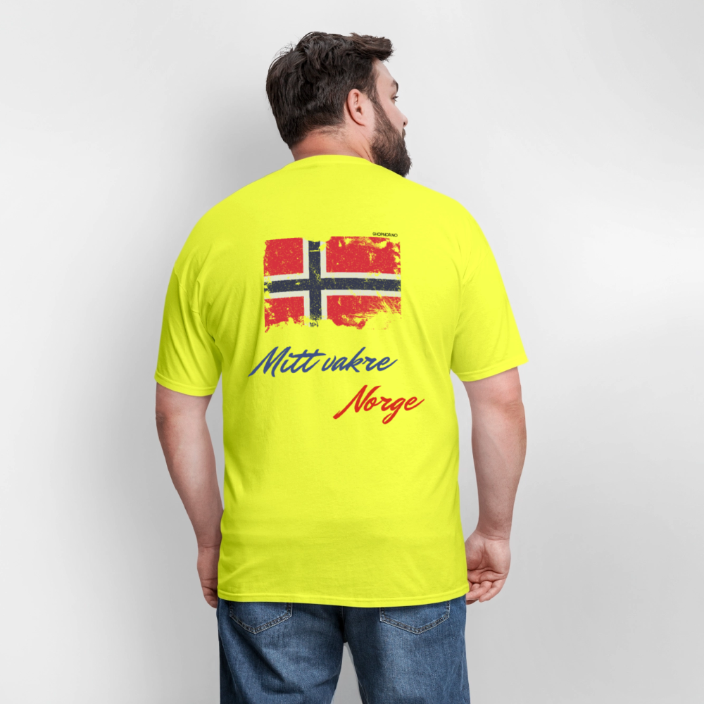 Unisex Klassisk T-skjorte - safety green