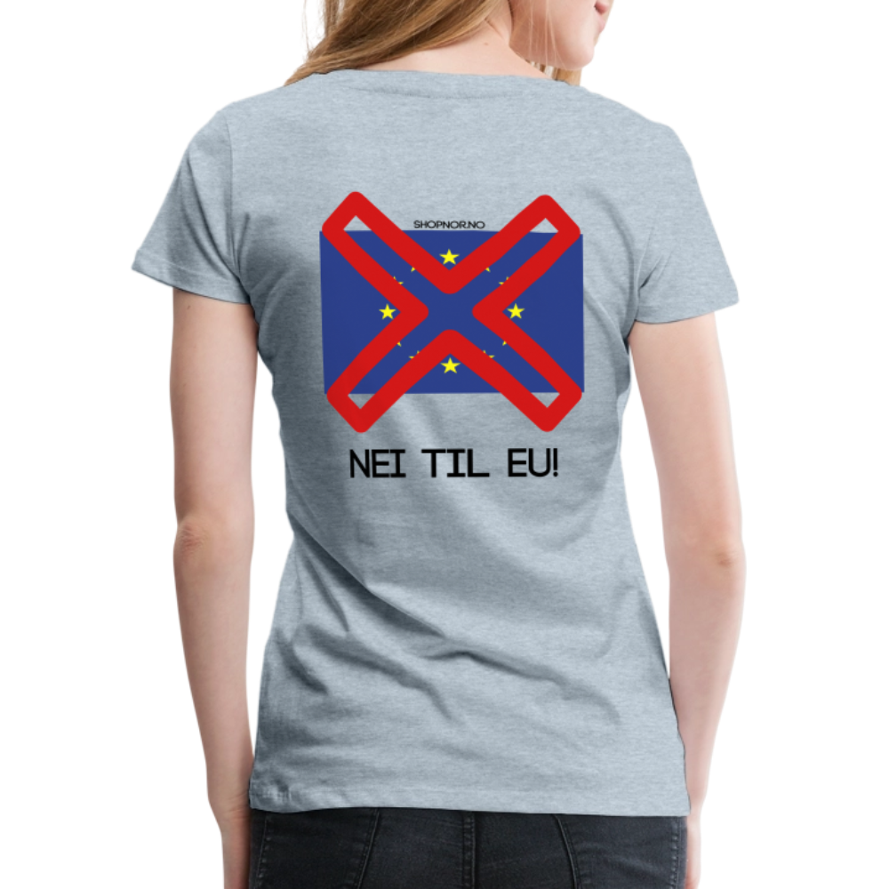 Premium T-Skjorte | Kvinner - heather ice blue