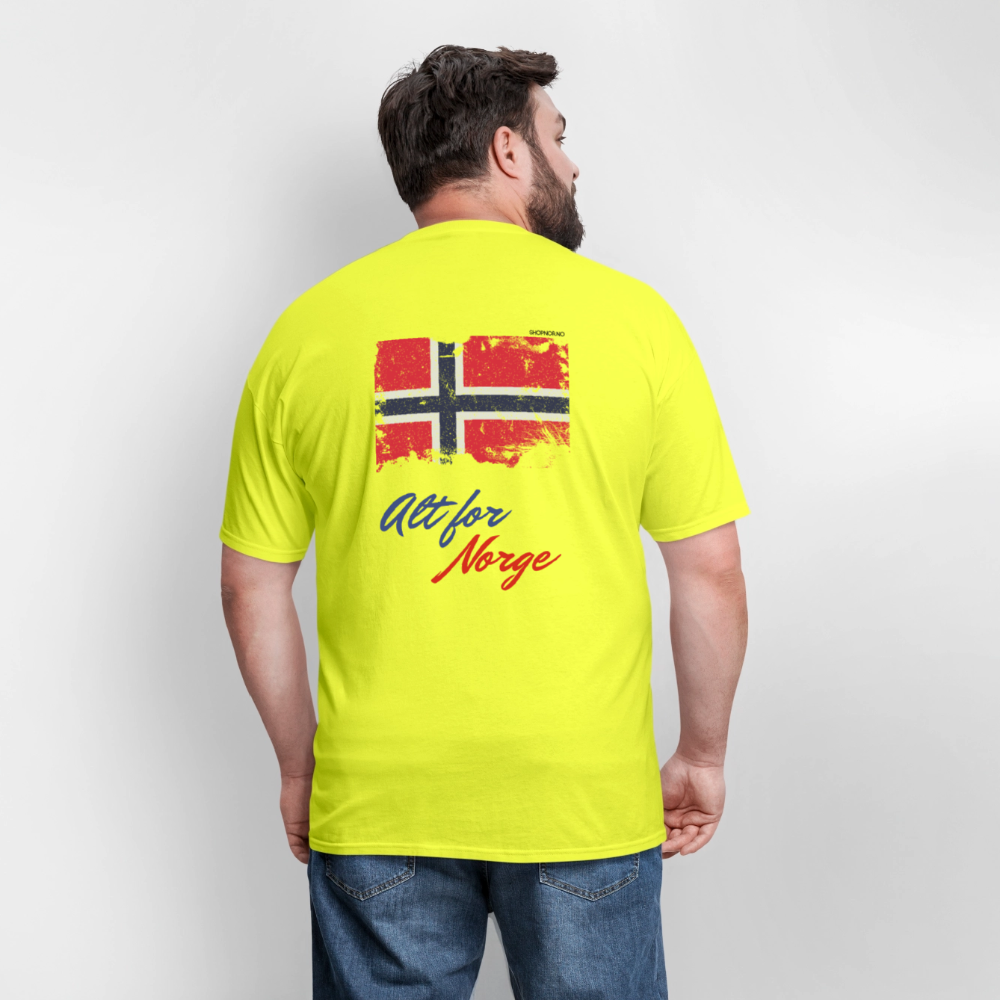 Unisex Klassisk T-skjorte - safety green