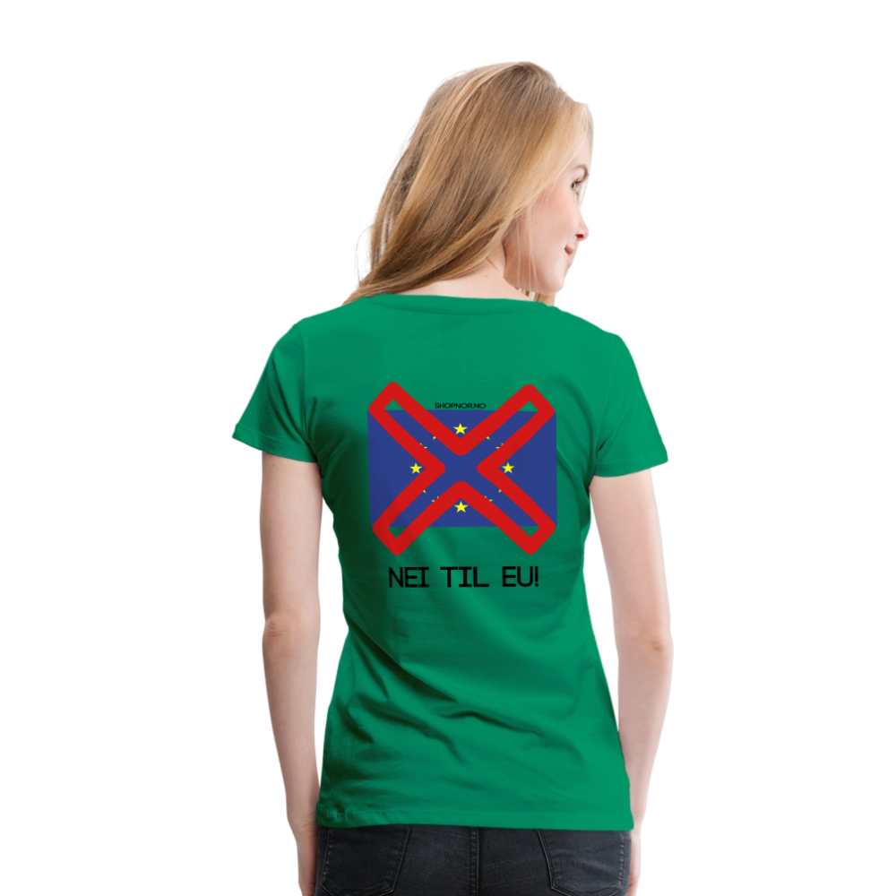 Premium T-Skjorte | Kvinner - kelly green