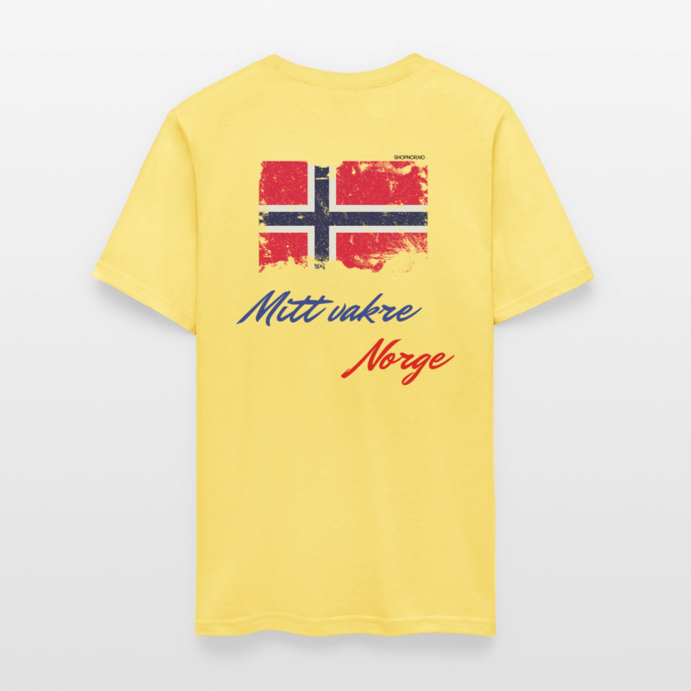 Unisex Klassisk T-skjorte - cornsilk