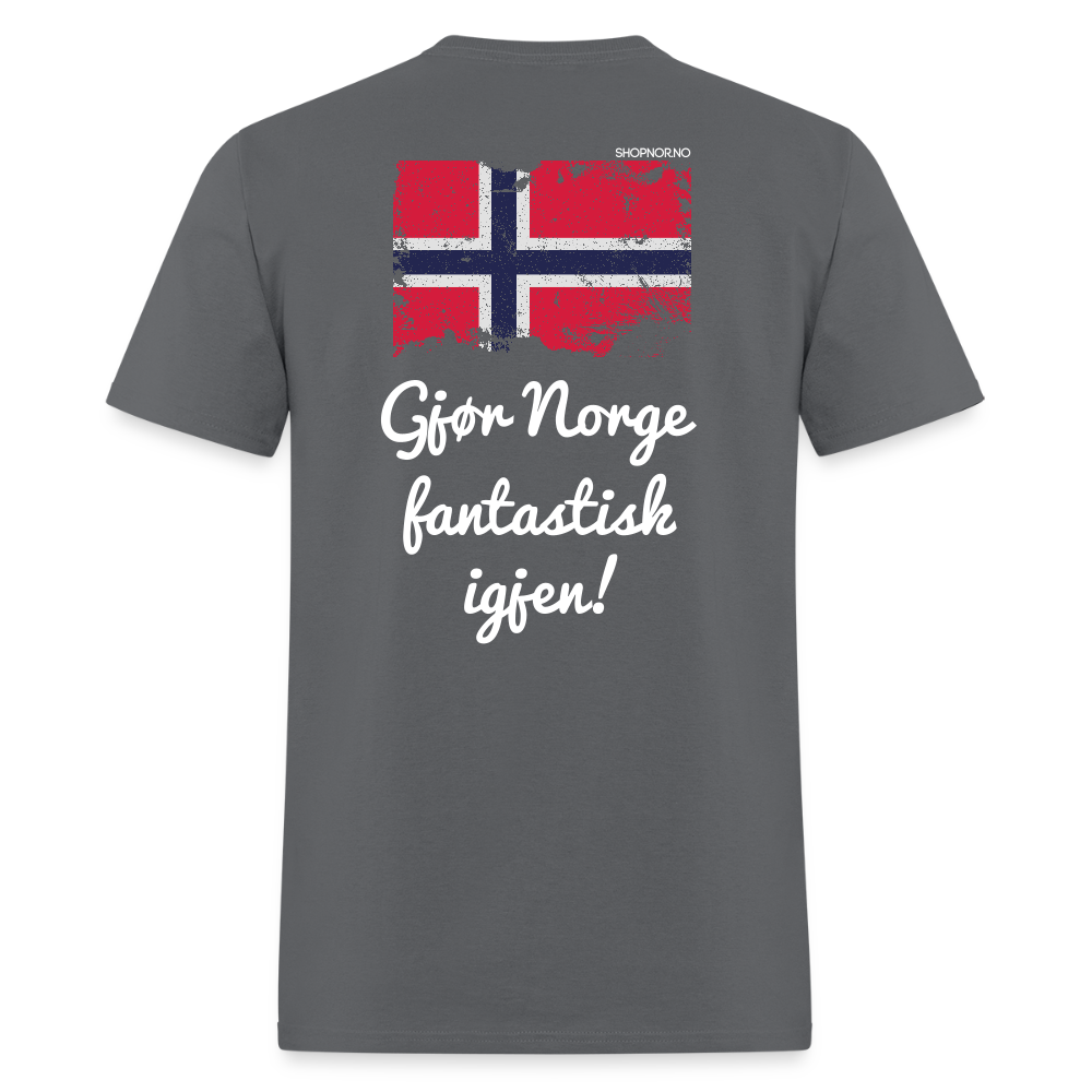 Unisex Klassisk T-skjorte - charcoal