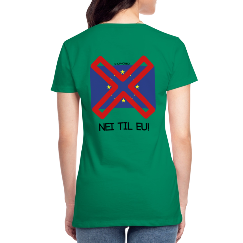 Premium T-Skjorte | Kvinner - kelly green