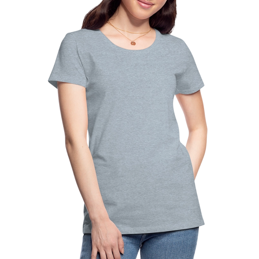 Premium T-Skjorte | Kvinner - heather ice blue