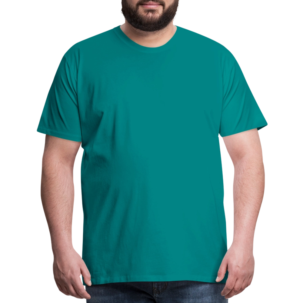 Premium T-Skjorte | Menn - teal