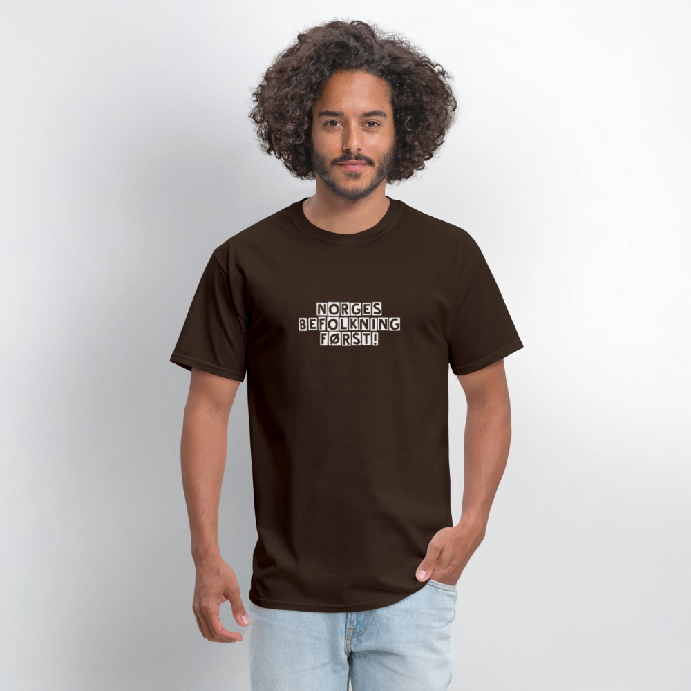 Unisex Klassisk T-skjorte - brown