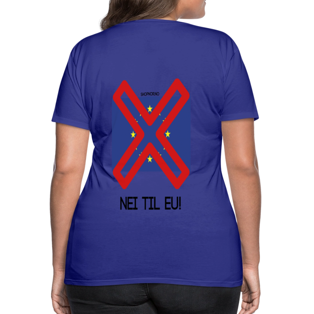 Premium T-Skjorte | Kvinner - royal blue