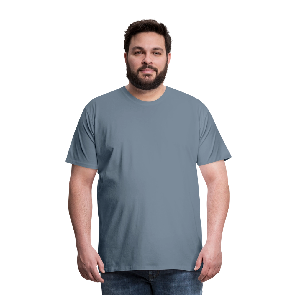 Premium T-Skjorte | Menn - steel blue