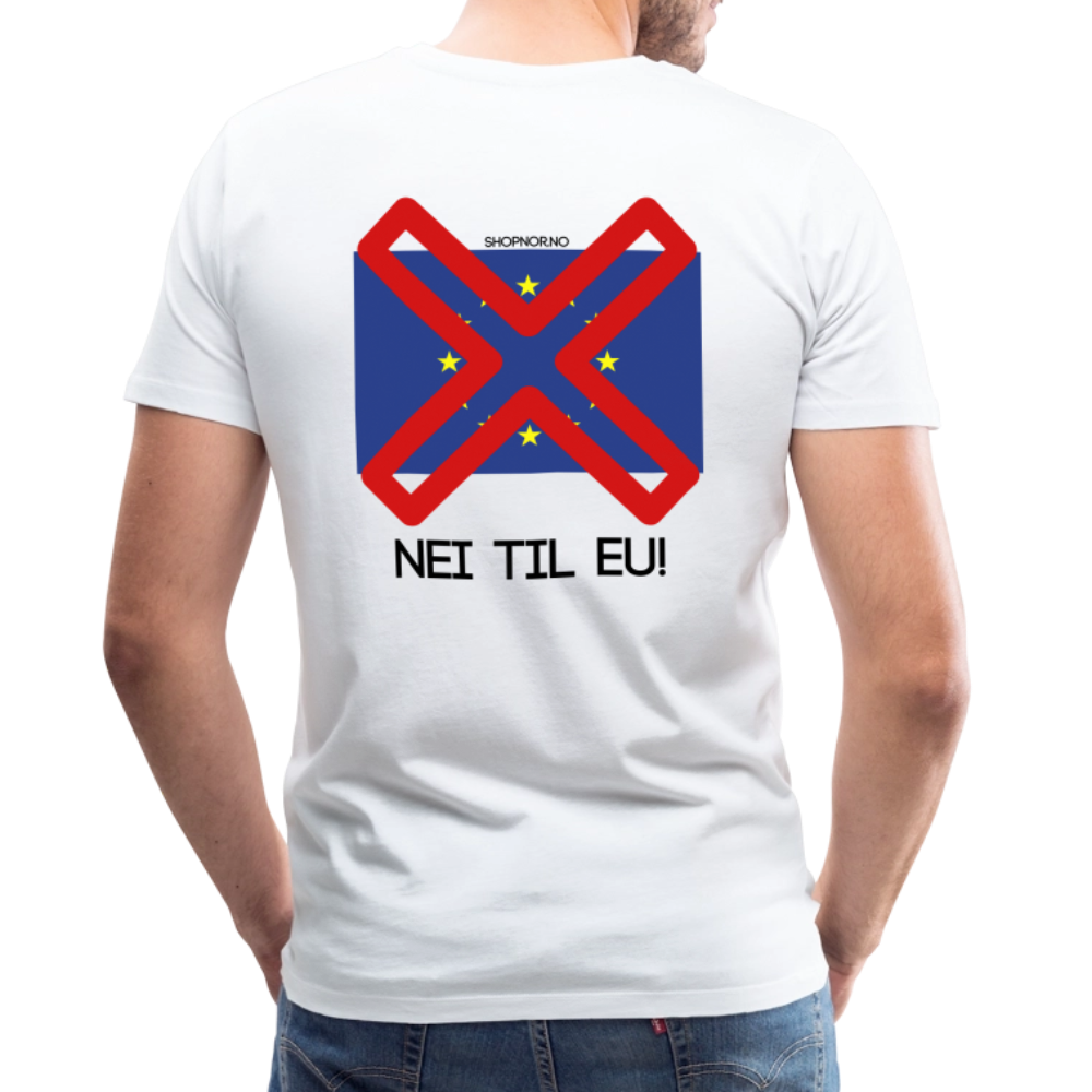 Premium T-Skjorte | Menn - white