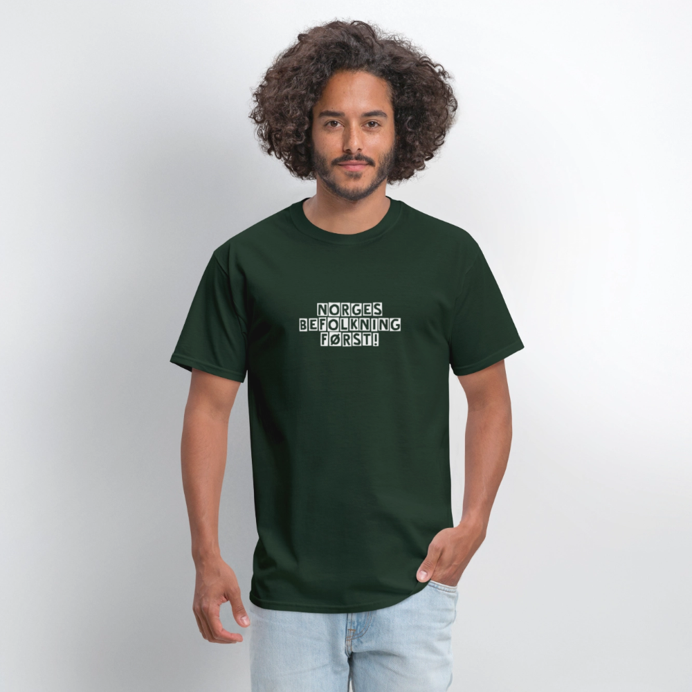 Unisex Klassisk T-skjorte - forest green
