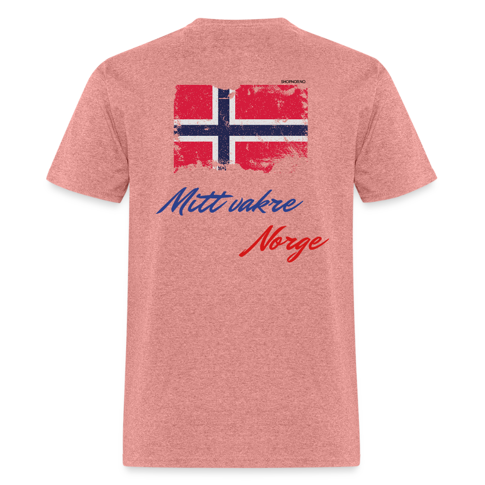 Unisex Klassisk T-skjorte - heather mauve