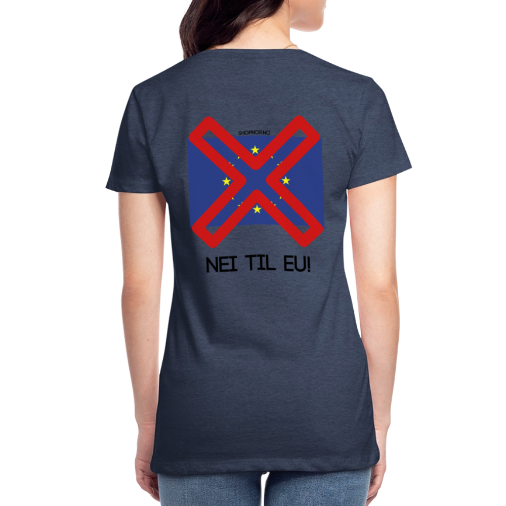 Premium T-Skjorte | Kvinner - heather blue