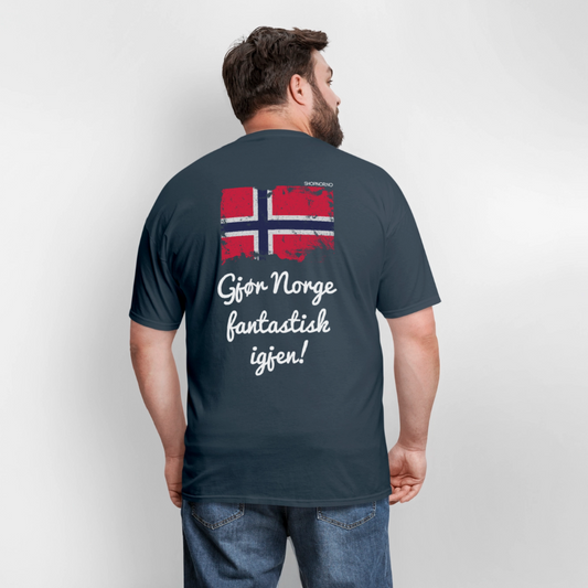 Unisex Klassisk T-skjorte -  blue dusk